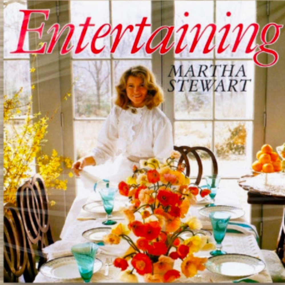 Entertaining by Martha Stewart 1st Edition